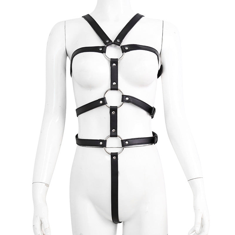 Collar collar back handcuffs