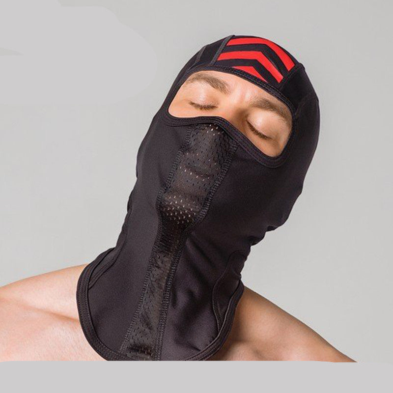 Breathable mesh fetish headgear
