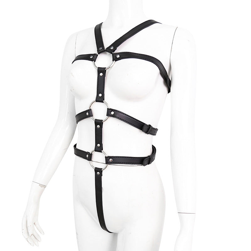 Collar collar back handcuffs