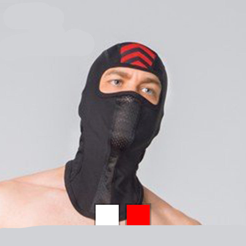 Breathable mesh fetish headgear
